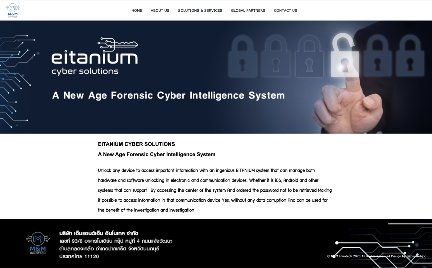 Eitanium MM Innotech Eitanium Page