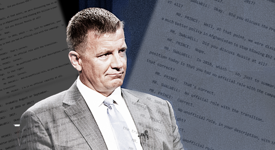 Erik Prince Testimony photo