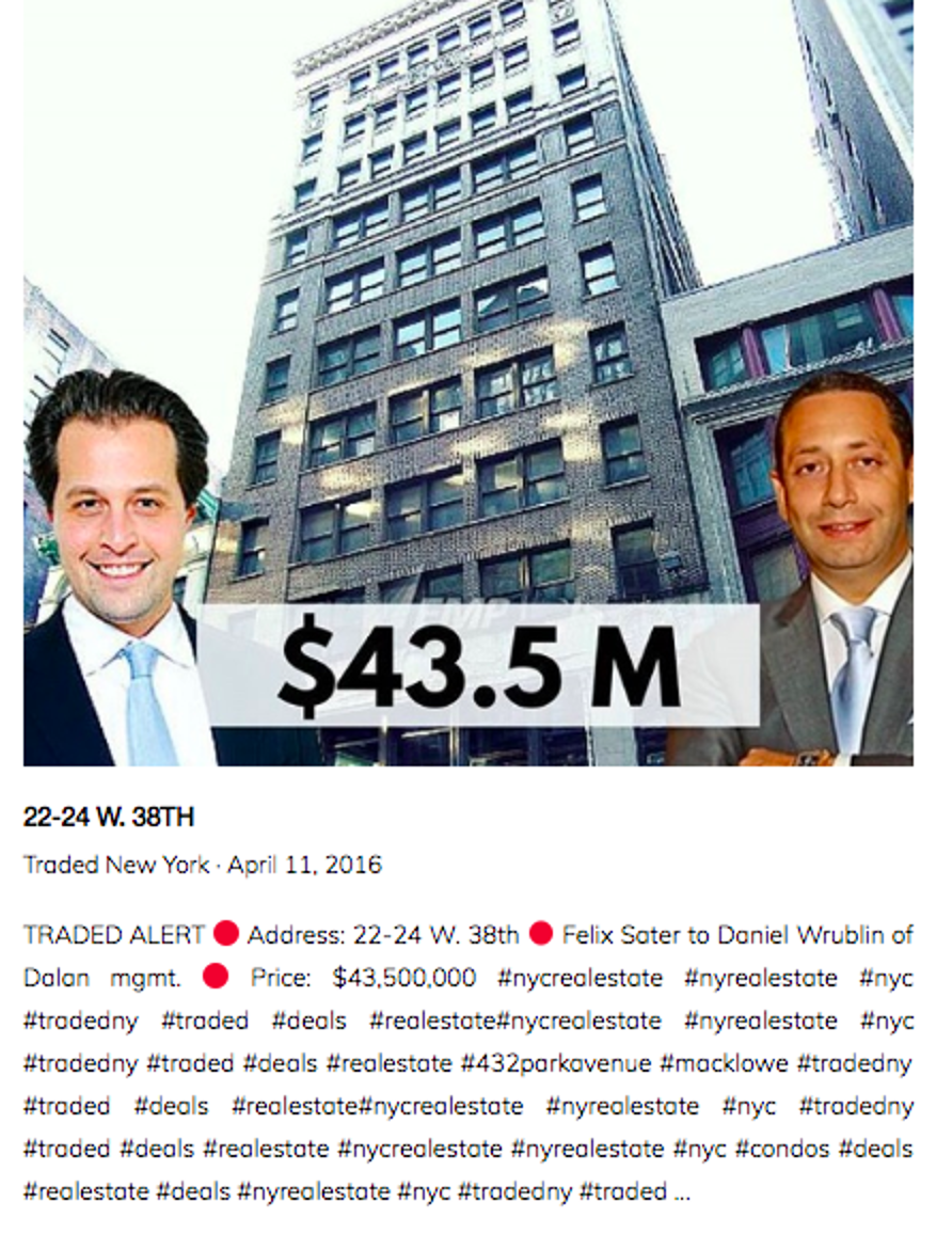 Felix Sater TRDY