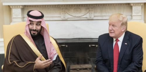Mohammed bin Salman Saudi Arabia Donald Trump March 2017