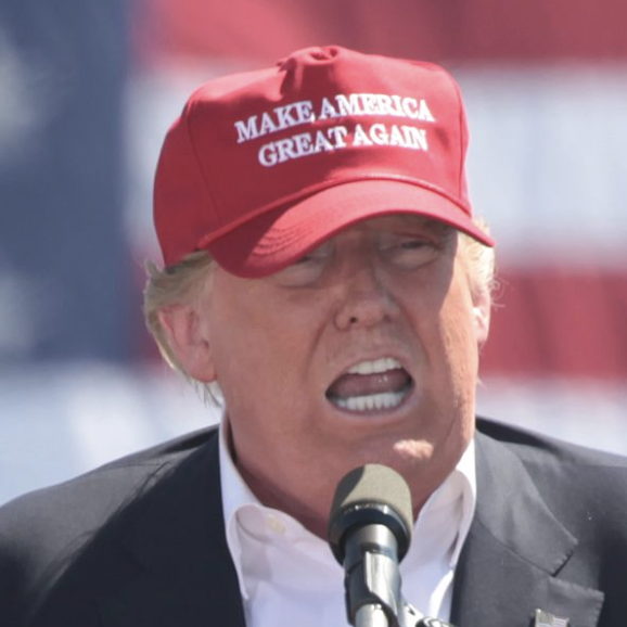 Donald Trump Small Headshot vis Wikipedia